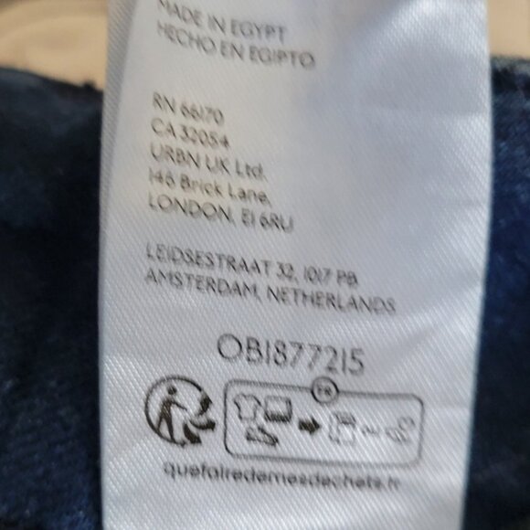 Maeve The Colette Crop High-Rise Wide-Leg Jeans by Maeve Size 27 - Picture 10 of 15